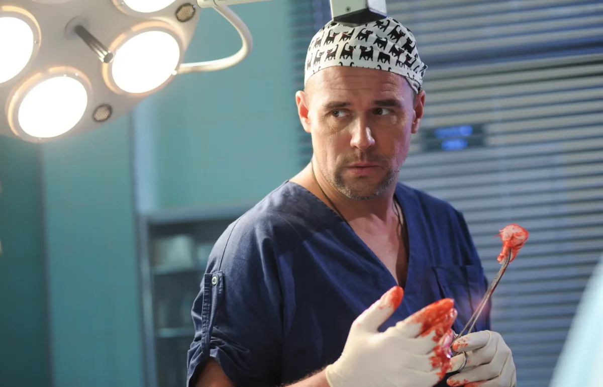 Момент из трейлера русского сериала Склифосовский